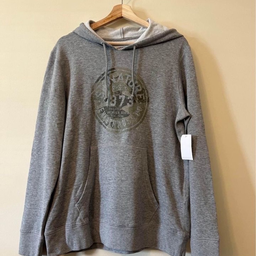Signature by Levi Strauss & Co. Small Mens Pullover Hoodie